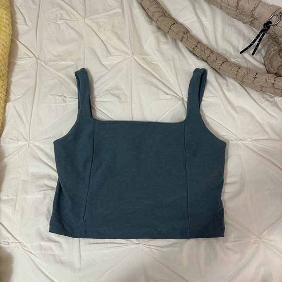 Beyond Yoga Teal Tank Top - Picture 1 of 4